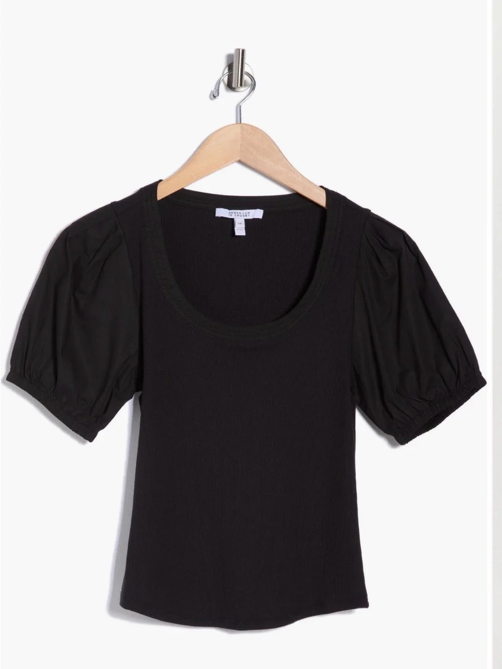 10 Crosby Derek Lam Willa Balloon Sleeve Top
